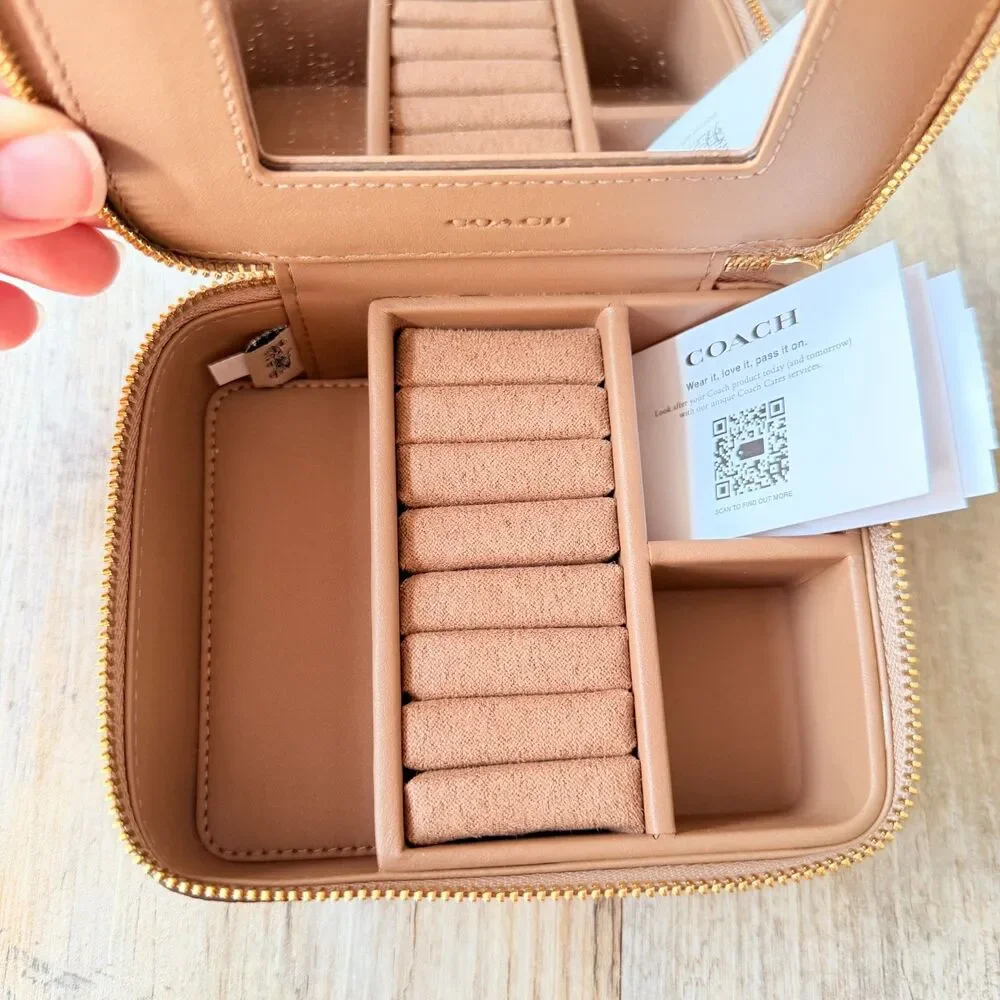Coach jewelry case
